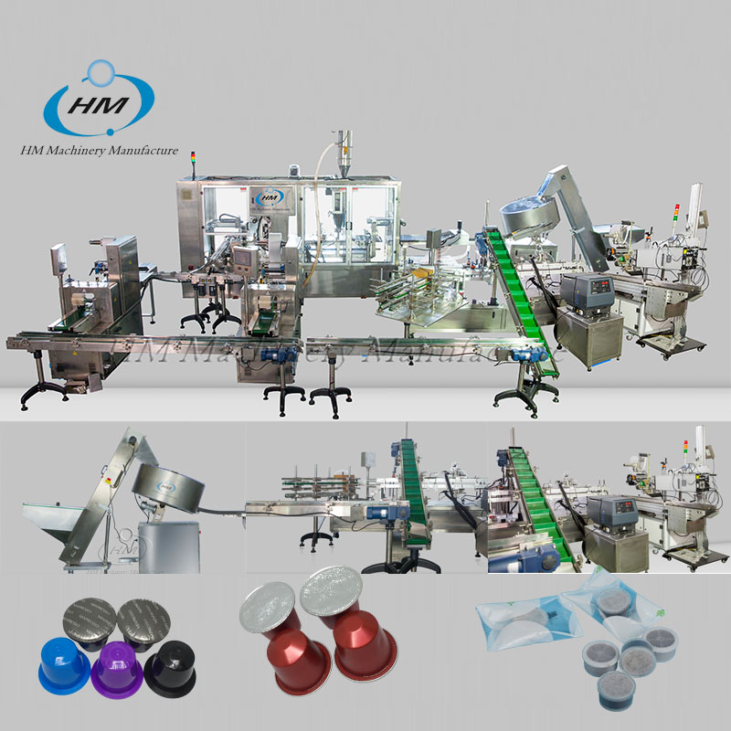 Nespresso Coffee Filling Packing Production Line