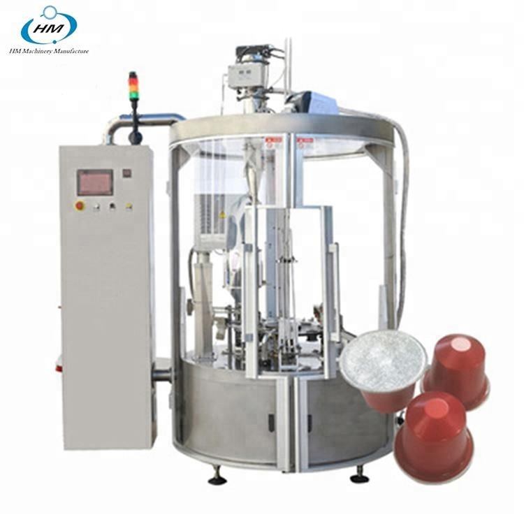 New Type Cup Capsule Filling Sealing Machine For Biodegradable Capsule Like Nespresso Or Kcup