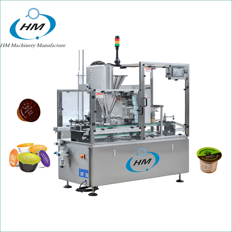 HSP-1 Single Lanes Kcup/ Lavazza/ Nespresso Filling Sealing Machine